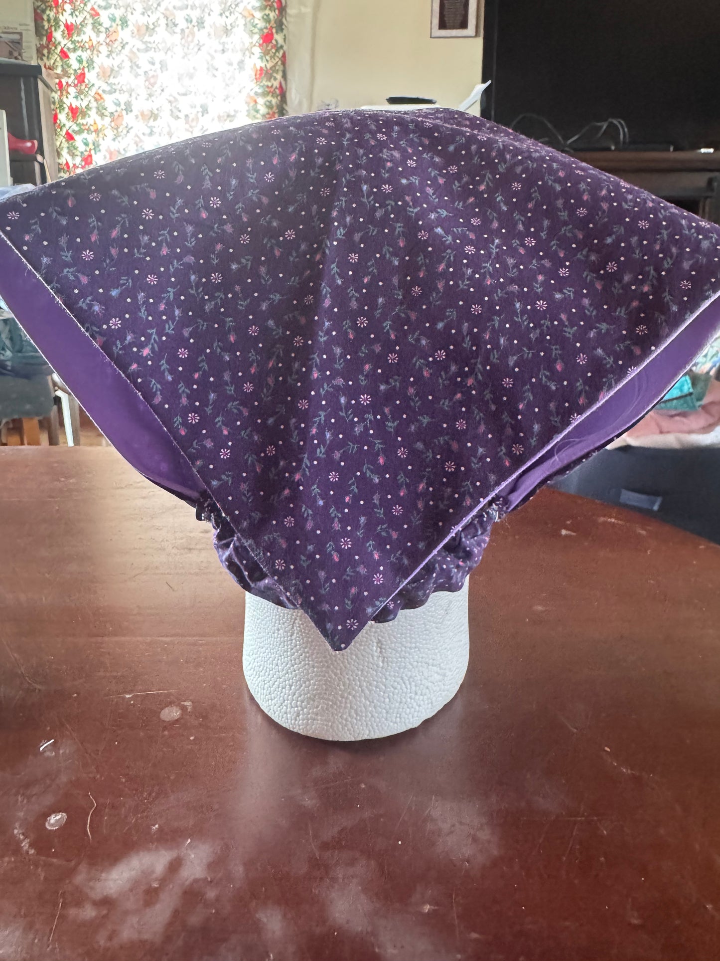 Purple Blossom Head Scarf! 💜✨