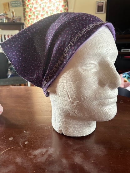 Purple Blossom Head Scarf! 💜✨