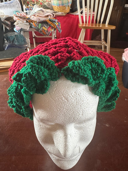 Sweet Strawberry Crochet Headband