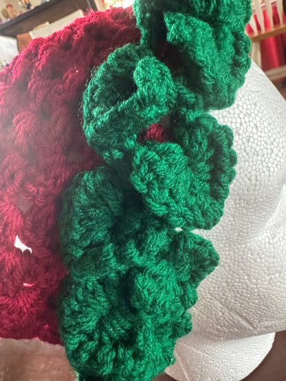 Sweet Strawberry Crochet Headband