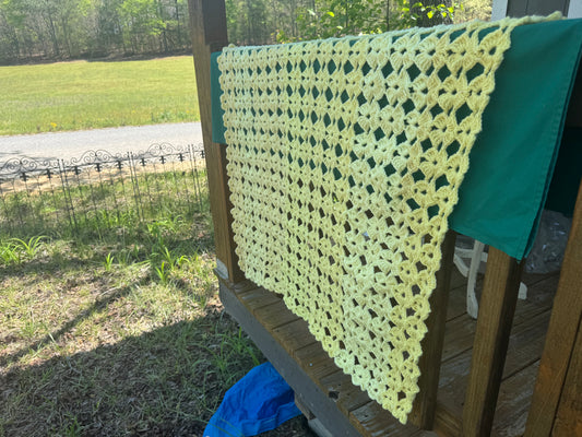 Sunshine Crochet Baby Blanket
